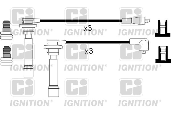 QUINTON HAZELL Комплект проводов зажигания XC682